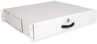 ROLINE 19-Zoll Tastatureinschub 2 HE, 400 T abschlie&szlig;bar grau