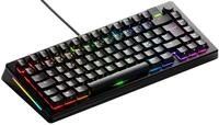 GLORIOUS GMMK 3 PRO 75% Anpassbare Tastatur w/Knob, Nordisch in Schwarz