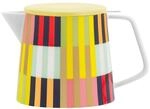 REMEMBER Teekanne Lorenzo, H 14 cm, &Oslash; 14.6 cm / 1.2 l, Porzellan/Edelstahl,