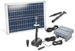 esotec Solarpumpe Solar Teichpumpe Wasserspiel Pumpe 25/700 Akku LED 101938