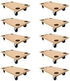 PROREGAL Profi Transportroller Hercules 30x60 cm Schwerlast bis 200 kg mit 4