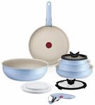 Tefal Ingenio Serenity Kochgeschirr-Set 11-teilig &ndash; stapelbar und platzsparendes