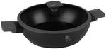 Berlinger Haus Antracit Collection Flacher Topf mit Deckel, &Oslash; 30 cm