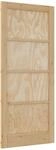 vidaXL Interior T&uuml;r 86 x 198,5 cm Sperrholz Natur