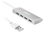 Ekon HUB multiporta, 4 Porte USB-A 2.0, cavo USB-A, per PC, Laptop, Mouse, cavi di