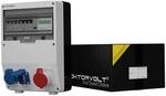 Doktorvolt Stromverteiler TD-S/FI mit Mennekes Steckdosen-Kombination 2x 230V Schuko