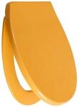 Primaster WC-Sitz Absenkautomatik curry Toilettendeckel WC Deckel Toilettensitz