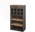 Vicco Weinregal Repose, Goldkraft Eiche/Anthrazit, 60 x 106 cm | zur...