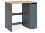 Vicco Waschmaschinenschrank Viktor, Anthrazit/Eiche, 93.6 x 88.2 cm