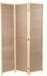 DESIGN DELIGHTS RAUMTEILER Bastia II | 170x120 cm, Bambus, Holz, gewebter Faden 