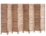 VEVOR Raumteiler Paravent 8-teiliger Faltbarer Sichtschutz, 325 cm Langer Raumteiler,