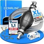 GEARLINE&reg; Handpumpe [2Meter] - XL Umf&uuml;llpumpe Inkl. Fl&uuml;ssigkeitsregler zum