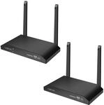 LogiLink HDW0103 - HDMI-&Uuml;bertragungs-Set, KVM, Drahtlos, 150m, 1zu4, 4K@60Hz,