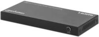Manhattan HDMI 4K @ 60Hz 4 Port HDMI Splitter &ndash; HDMI Switcher 1 in 4 Out, 18