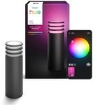 Philips Hue Lucca LED Sockelleuchte f&uuml;r Au&szlig;enbereich, Einstellbares Wei&szlig;es und