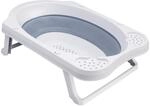 keeeper Faltbare Babywanne mit St&ouml;psel, Ab 0 bis ca. 12 Monate, 33 l, 48 x 82 x 23,5
