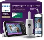 PHILIPS Avent Premium Connected Babyphone mit App - 1080 px HD-Kamera, Schlaf- &