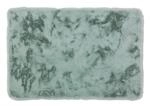 Flauschiger Badezimmerteppich waschbar - Mint 67 x 110 cm (Rechteckig)