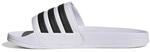 adidas Unisex Adilette Shower Slides Sandal, ftwr white/core black/ftwr white, 47 EU