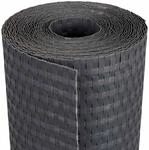vidaXL Balkonsichtschutz Dunkelgrau 600 x 90 cm Poly-Rattan