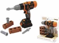 Smoby - Black+Decker - Mechanischer Akkuschrauber - Kleinkind Spielzeug - 2...