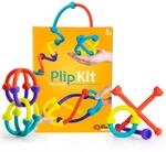 Fat Brain Toys Plip Kit | 52-teiliges Set aus flexiblem Silikon in Einer...