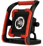 REV POWER FLOOD, LED Arbeitsleuchte mit Akku, 30W, 3000lm, IP54, schwarz-rot