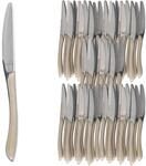 Ritzenhoff & Breker Beauty 60er Set Men&uuml;messer taupe I Besteck f&uuml;r 60...