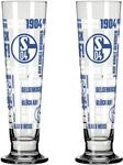 RITZENHOFF 9051001 Bierglas 398 ml - 2er Set - Serie FC Schalke 04-2 St&uuml;ck mit