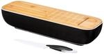 5 five simply smart 5five Baguette-Box, Bambus, Schwarz