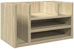 vidaXL Schreibtisch-Organizer Sonoma-Eiche 44,5x24x25 cm Holzwerkstoff