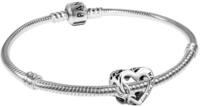 PANDORA Damen-Armband Love You Mum Unendlichkeits-Herz 39496 | Bundle,