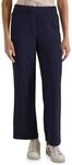 Cecil Wide Leg Hose mit Strukturstreifen urban Dark Blue XL