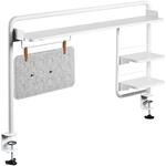 Schreibtischablage (zum Klemmen) f&uuml;r Schreibtische mit min. 120cm Breite, mit