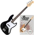 Rocktile Fatboy II BK E-Bass Black Set inkl. Schule, Jazz-Style E-Bass