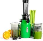 Ventray Ginnie Entsafter, Slow Juicer mit 60 U/min, 45mm &Ouml;ffnung, R&uuml;ckw&auml;rts
