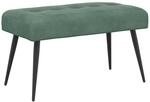 vidaXL Bank mit Knopfheftung Meergr&uuml;n 80 x 40 x 46 cm Samt