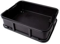 Atranvelo AtranVelo Unisex &ndash; Erwachsene Bakery Crate AVS Korb, Schwarz, 35 x...