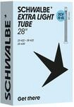 Schwalbe Fahrradschlauch SCV15-EL EXTRA Light 23/28-622/630 IB Black 80mm