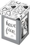 walther design Aufbewahrungsboxen grau 7,6 x 11 cm Fotogeschenkbox Surprise,