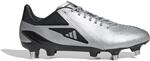 adidas Adizero RS15 Pro Soft Ground Rugby-Stiefel f&uuml;r Herren, Schwarz, Silber,...