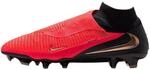 NIKE Herren-Fu&szlig;ballschuh Phantom 6 High Elite FG, Bright Crimson/Black-Bright...