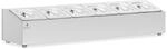Royal Catering RCPN-04 GN Aufsatzbord 6 GN 1/6 9,6 l GN-Beh&auml;lter-St&auml;nder