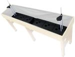 VegTrug Bew&auml;sserungsset f&uuml;r Hochbeet Wall Hugger 1,8 m - 17-Liter-Reservoir