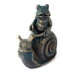 Esotec Wasserspeier Frosch & Schnecke f&uuml;r Garten-Teich Wasserspiel 100775