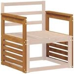 vidaXL Armlehnen 2 pcs Braun 59 x 6 x 61 cm Holzwerkstoff, Moderne, robuste,