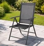 Mojawo Gartenstuhl - Hochlehner 7-Fach verstellbar - zusammenklappbar -...