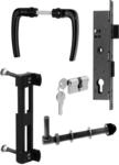 Alberts 653842 Zubeh&ouml;r-Set f&uuml;r Wellengitter-Tore | f&uuml;r Tore bis 1500 mm H&ouml;he 