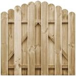 vidaXL Gartentor Impr&auml;gniertes Kiefernholz 100x100 cm