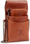 MATADOR Kellnerportemonnaie Leder #VICIO inkl. XXL Kellnertasche mit G&uuml;rtel